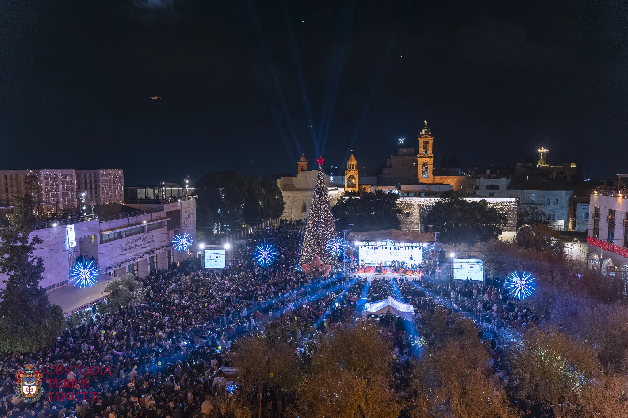 Christmas Lights in Bethlehem