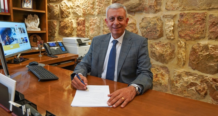 New CEO of the Latin Patriarchate